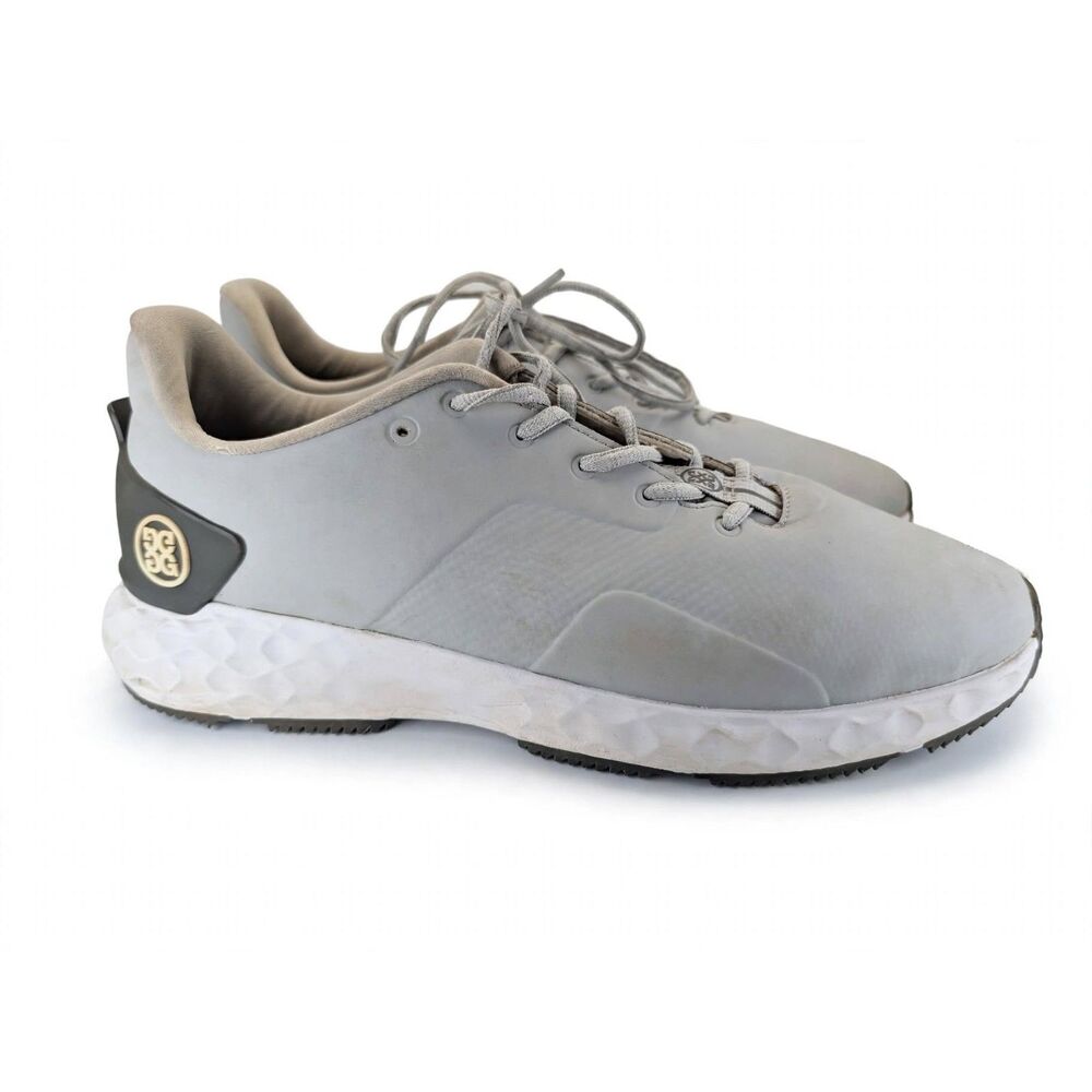 G/FORE MG4+ Golf Shoes Mens 11.5 Nimbus Grey G4MF20EF26 Waterproof PreOwned
